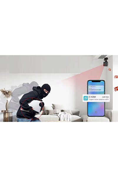 NO BRAND Mini Cameră Spion Full HD Ascunsă, cu Detectare, IP Wifi Live