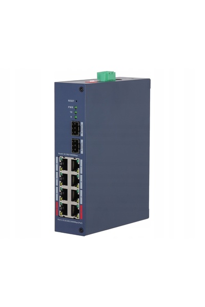 NO BRAND Switch industrial gestionabil PoE Chs4210-8Gt-110 cu 8 porturi Dahua