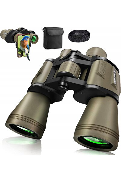 NO BRAND Binoclu 20X50 Impermeabil cu Stabilizare a Imaginii