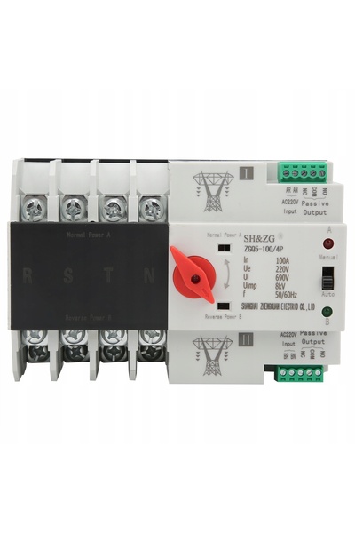 NO BRAND Comutator de transfer automat Zgq5-100A/4P