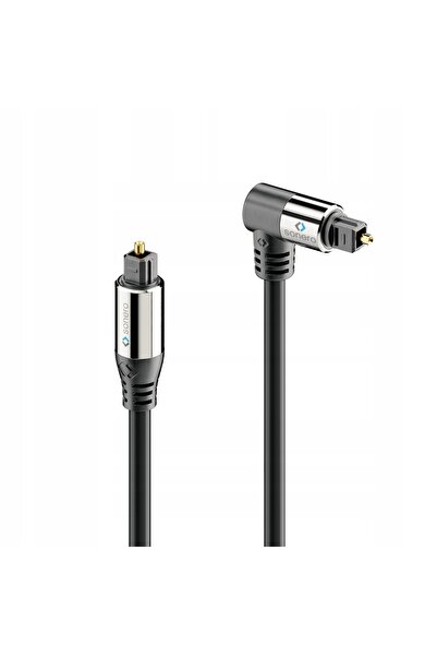 NO BRAND Cablu Optic Audio Toslink Unghiular Sonero Soc110-015 1.5m