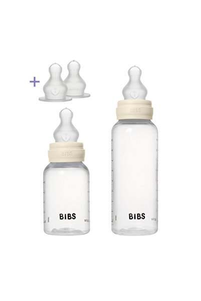NO BRAND Biberoane din plastic pentru bebeluși BIBS 2 bucăți Anti-colici 150/...