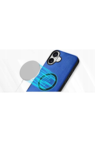 NO BRAND Husă tip carte din piele Tucch pentru iPhone 16, portofel RFID 2 în ...