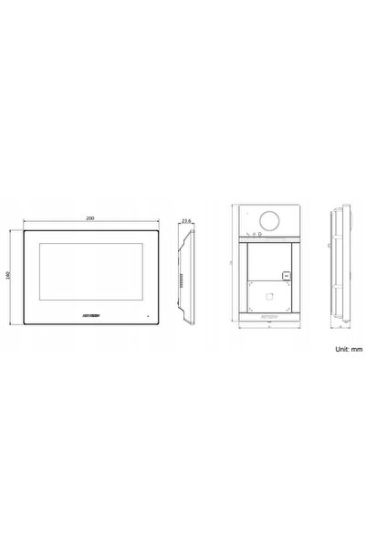 Hikvision Videointerfon WiFi PoE HiLook prin aplicația Reader 2x I/O