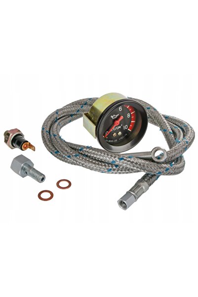 NO BRAND Senzor de presiune ulei Ursus C-330 C-360 C-355 + Indicator + Suport