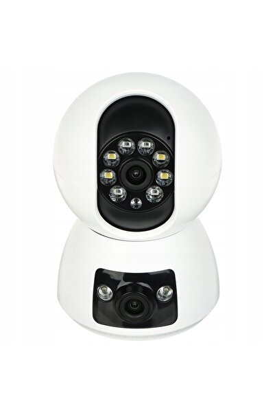 NO BRAND Cameră IP Duală Rotativă de Interior Apti-W21A1-Tuya Tuya Smart Wi-Fi