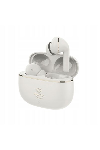 NO BRAND Căști wireless, Fashion Ftv-0162 Mat Crem - Auriu