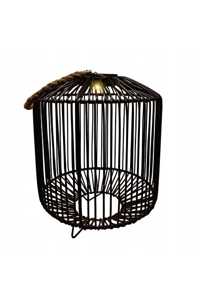 NO BRAND Lampă solară LED de podea, felinar, cu 2 fire, neagră, IP44, Volteno