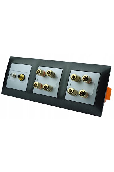simonk Priză de perete pentru difuzor, Terminal RCA, 8g
