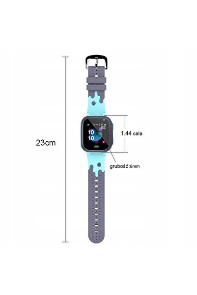 NO BRAND Smartwatch pentru copii cu localizare LBS Q16