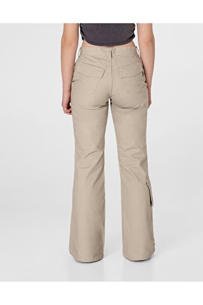 NO BRAND Pantaloni evazați de damă cu picioare largi și lejere, blugi Hunter ...