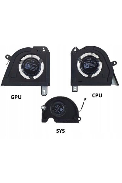 NO BRAND Kit ventilator CPU GPU Sistem Asus Zephyrus M16 Gu604 Gu604Vi Gu604Vz