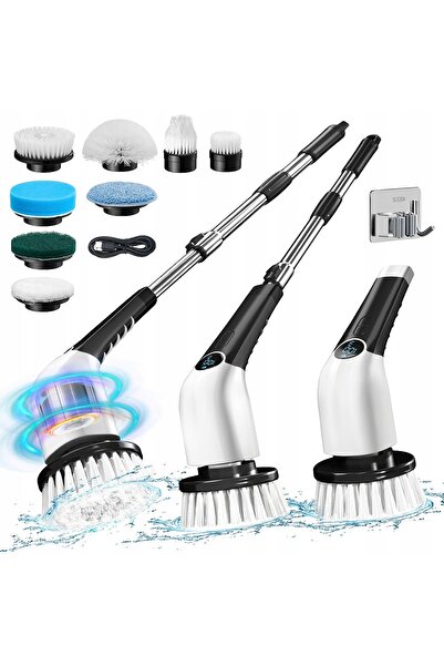 NO BRAND Perie electrică rotativă de curățare cu mop, fără fir, 8W1