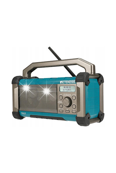 NO BRAND Retekess Tr637 Radiouri pentru șantier Bluetooth, Radio portabil FM,...