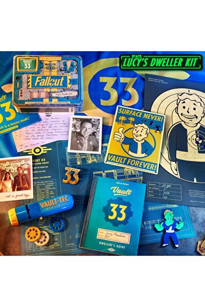 NO BRAND Cutie cadou Fallout: Kitul Locuitorului lui Lucy