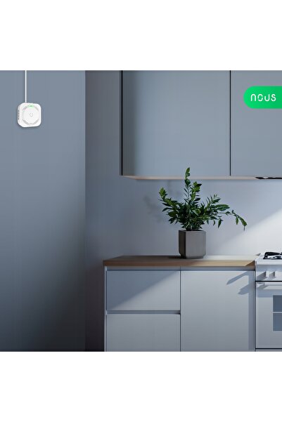 NO BRAND Nous E9 Zigbee Senzor Inteligent de Gaz Combustibil cu Alarmă de 85dB