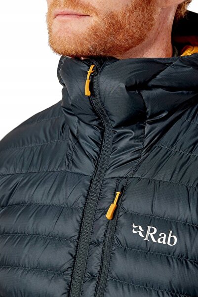 NO BRAND Geacă de puf alpină ultraușoară Rab pentru bărbați, grafit, S