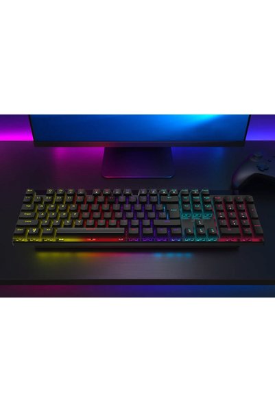 NO BRAND Tastatură mecanică de gaming RGB Triadyn Play Taygete cu switch-uri ...