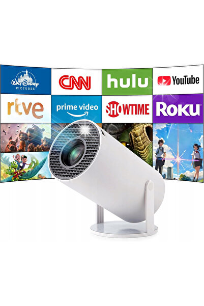NO BRAND Proiector LCD Mini Inteligent Hy300 Pro Salange Rzutnik Android