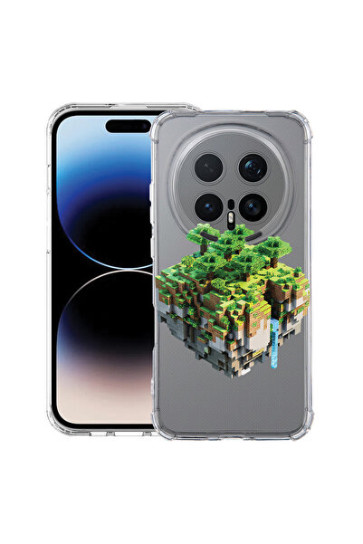 bestcase ®   Αντικραδασμική Θήκη Husa για Honor Magic 8 Pro, Minecraft Land, ...