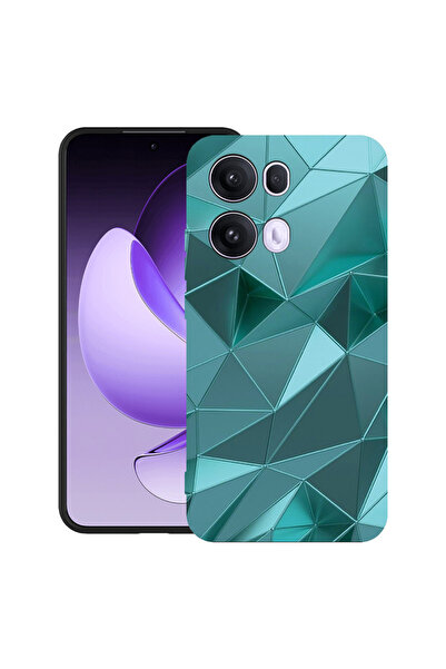 bestcase ®   Θήκη TPU Υπέρλεπτη Husa για OPPO A6 / A6x / A6s, Πράσινο Μωσαϊκό...