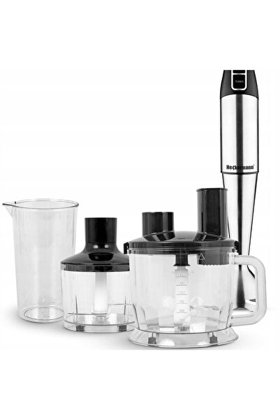 Heckermann Blender portabil puternic 1200W, set mixer multifuncțional Turbo P...