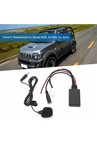 NO BRAND Adaptor Bluetooth 5.0 Modul Cablu Aux cu Microfon Suzuki Swift Vitra...
