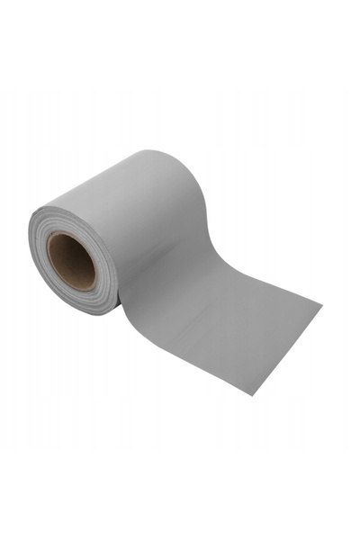 NO BRAND Bandă de gardă pentru balcon 19cm 35m Gri