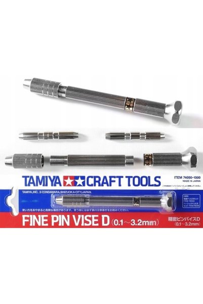 TAMIYA Mandrină de precizie D (0.1-3.2mm) 74050