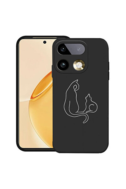 bestcase ®   Husă TPU Ultra Subțire pentru Realme 16 Pro 5G, Pisică Abstractă...