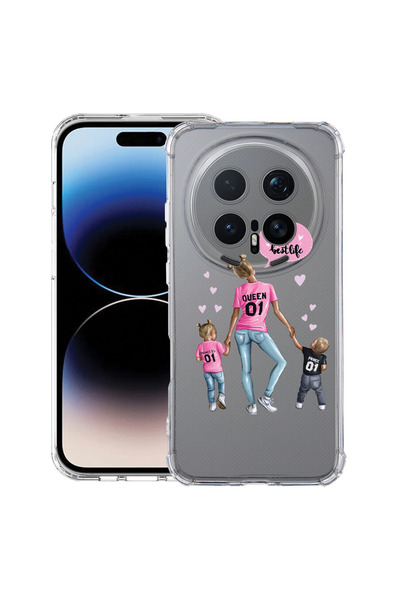 bestcase ®   Αντικραδασμική Θήκη Husa για Honor Magic 8 Pro, Σχέδιο Μαμάς, Αγ...