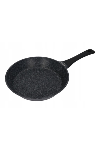 ZWIEGER Tigaie tradițională din piatră neagră de 28 cm