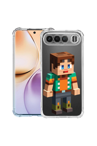 bestcase ® Husa Anti Shock Case For Realme 16, Minecraft Character, 3156793 A...