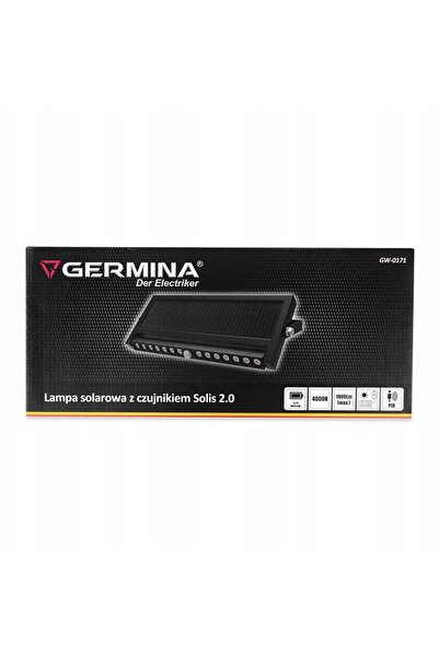 NO BRAND Proiector LED cu senzor și panou solar 1000Lm Alb Neutral 4000K