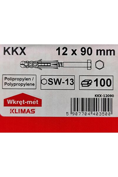 NO BRAND Kkx 12X90 Pin de filetare cu acționare prin șurub și cap hexagonal