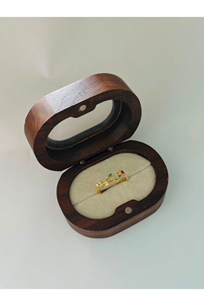 BYYEŞO Colorful Drop Ring (Steel) 17