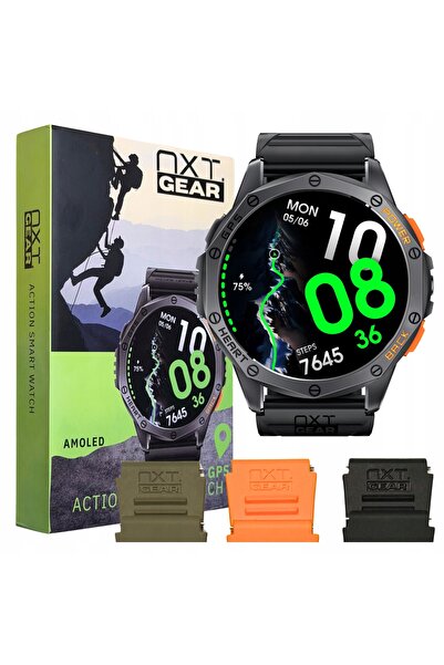 NO BRAND Smartwatch Ceas bărbătesc GPS Rezistent la apă Limba poloneză AMOLED...