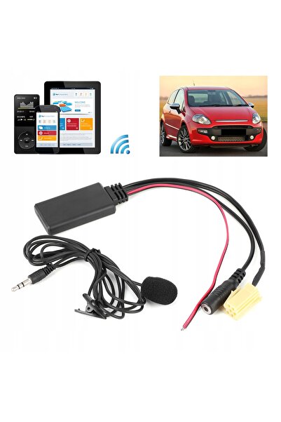 NO BRAND Adaptor Modul Audio Microfon Bluetooth 18 Pini pentru Fiat Grande Punto