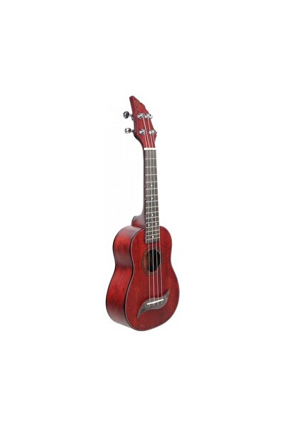 NO BRAND FLYCAT W10S RD WAVE UKULELE SOPRANO ROȘU