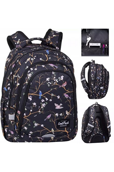 NO BRAND Rucsac școlar pentru tineret Coolpack Drafter 28 L Vilnius Black Flo...