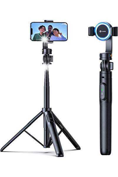 NO BRAND Selfie Stick Extensibil Trepied Magnetic cu Magsafe Pilot Andobil Pd...