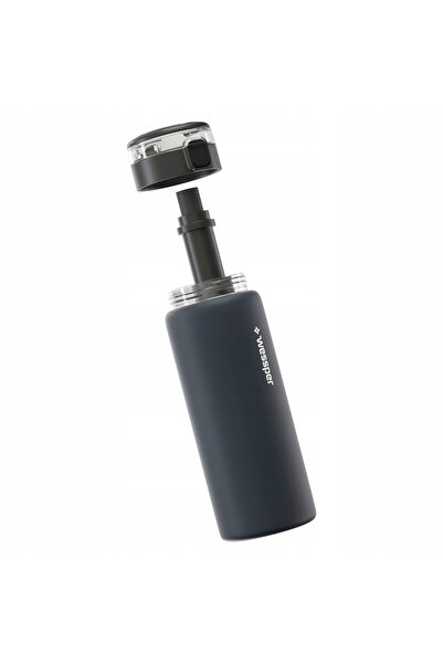 NO BRAND Wessper activemax clarti sticlă cu filtru de sticlă 0.68l argintiu/gri