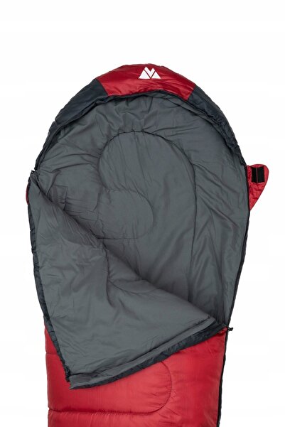 NO BRAND Sac de dormit pentru drumeții Traveller 220x80x55 cm, dreapta