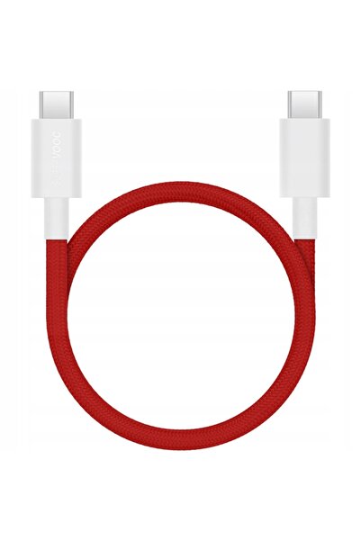 NO BRAND Cablu magnetic Oneplus Tip C - USB Tip C 1.2m Roșu