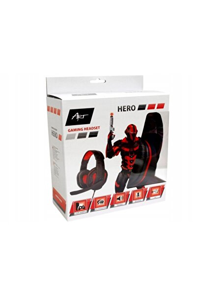 NO BRAND Căști de gaming Hero USB over-ear