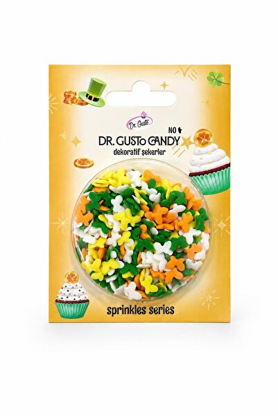Dr. Gusto Karışık Renkli Kelebek Pasta Süsleme Şekeri