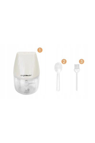 AIGOSTAR Mini-tocător portabil AIGSOTAR 0,3 L, 40 W, cu alimentare USB, fără ...