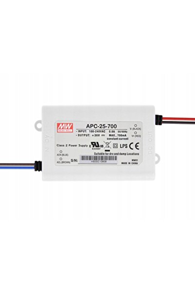 NO BRAND Mean Well Apc-25-700 25W 700mA 11-36Vdc Sursă de alimentare LED cu c...