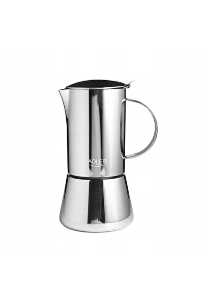 NO BRAND Spumant de cafea espresso 350ml, din oțel, pe gaz și inducție