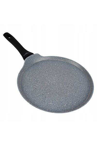 NO BRAND Tigaie antiaderentă pentru clătite de 26 cm, cu strat antiaderent, c...